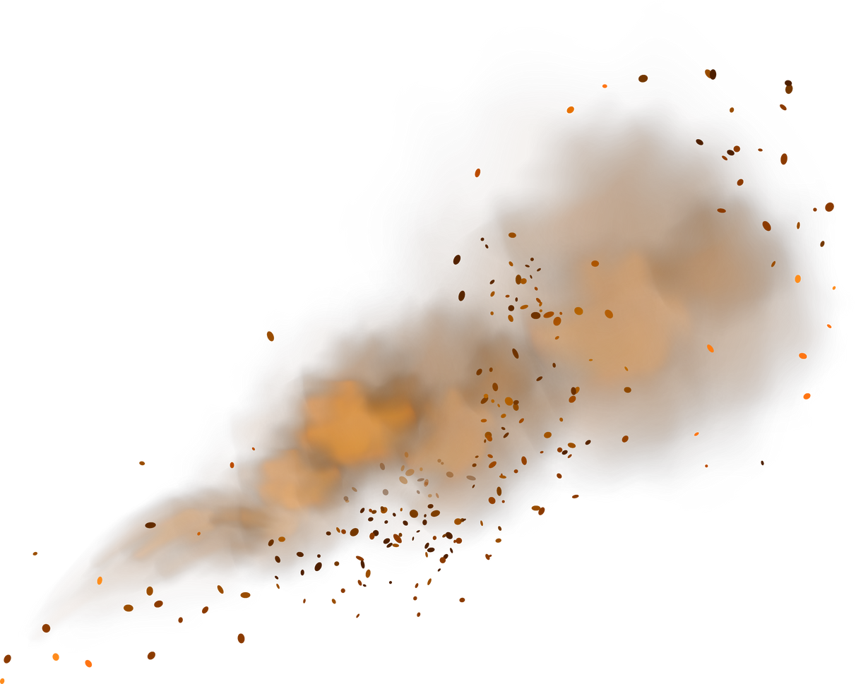 Brown Spray Effect